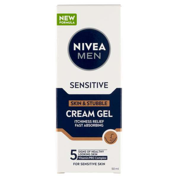 NIVEA MEN Sensitive Skin & Stubble arckrém - 50 ml