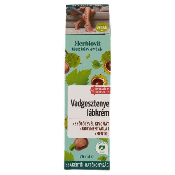 Herbiovit Vadgesztenye lábkrém - 75 ml
