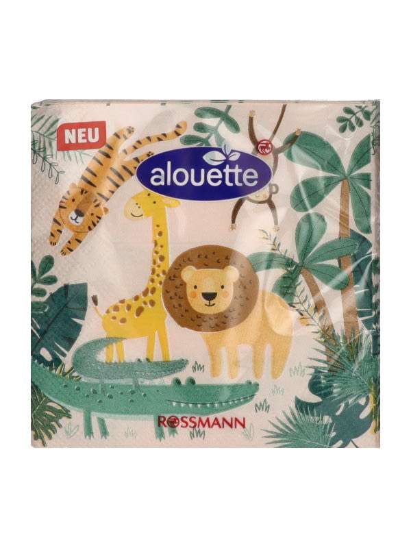 Alouette gyerek szalvéta 25x25 cm - 20 db