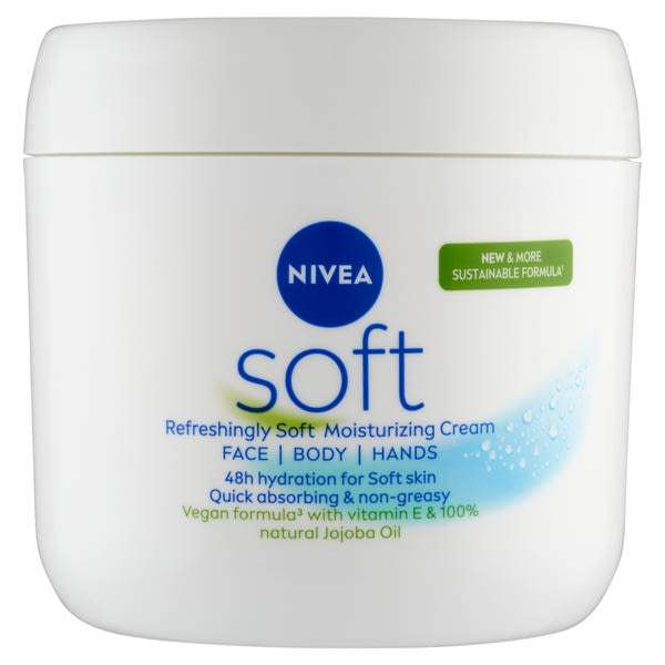 Nivea Soft hidratáló krém - 500 ml