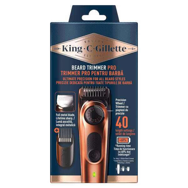 Gillette King C. szakáll trimmer - 1 db