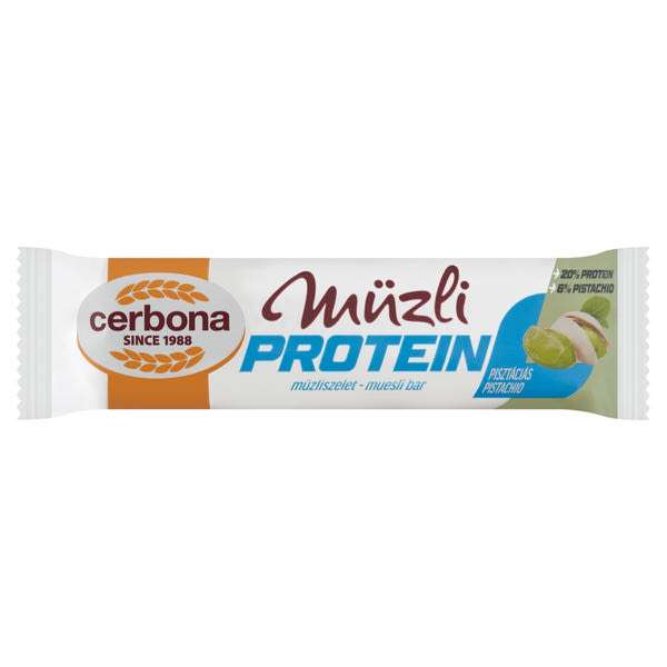 Cerbona Protein pisztáciás szelet - 35 g