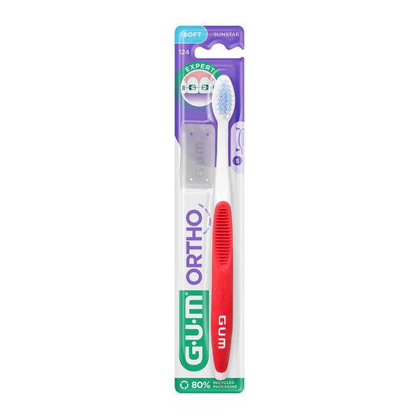 Gum Ortho fogszabályozós fogkefe - 1 db