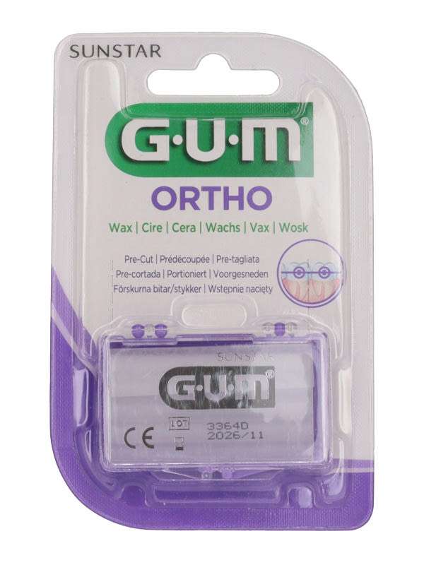 Gum Ortho Wax fogszabályozó viasz - 1 db
