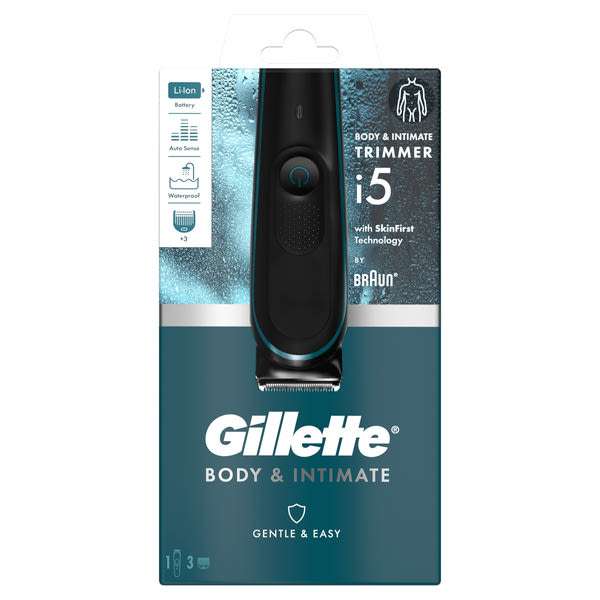 Gillette Body & Intimate trimmer szett - 1 db