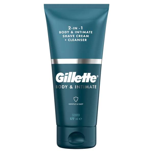 Gillette Body & Intimate borotvakrém és bőrtisztító - 150 ml