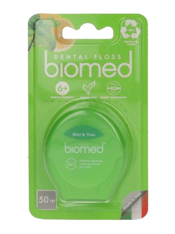 Biomed Menta-Juzu fogselyem japáncitrom ízzel - 50 m