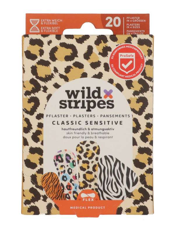 Wild Stripes sebtapasz /állatmintás - 20 db