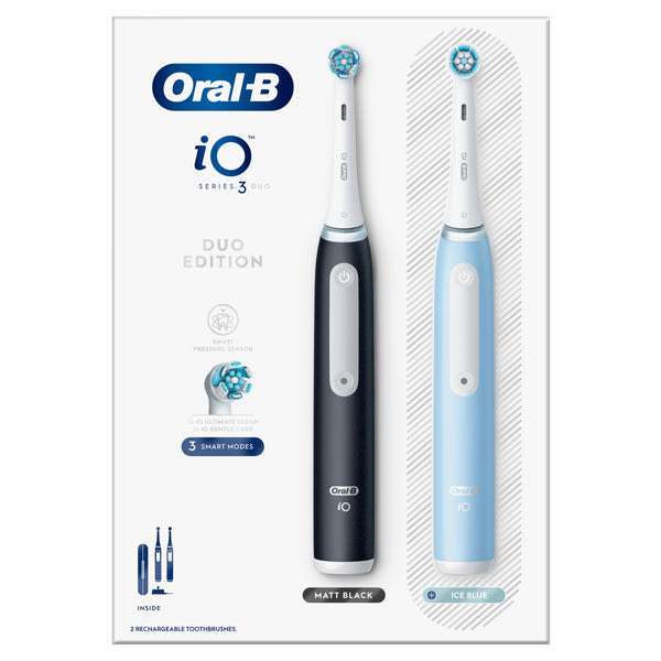 Oral-B iO 3 elektromos fogkefe duo ajándékcsomag - 1 db