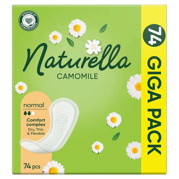 Naturella Normal Camomile tisztasági betét - 74 db