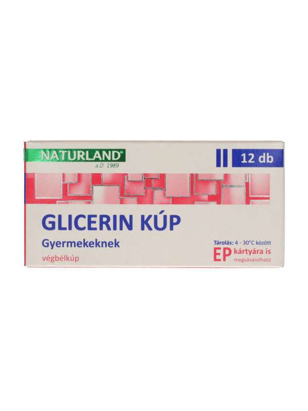 Naturland glicerin kúp gyermekeknek - 12 db