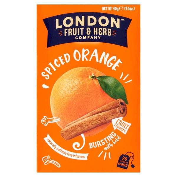 London Fruit & Herb Company fűszeres narancs ízesítésű filteres gyümölcstea 20 filter - 40 g