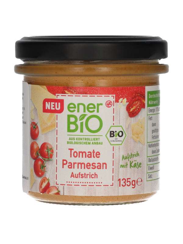 Ener-bio paradicsomos kenhető krém kemény sajttal - 135 g