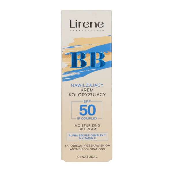 Lirene hidratáló BB krém SPF50 /Natural - 30 ml