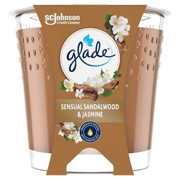 Glade Sensual Sandalwood & Jasmine illatgyertya - 112 g