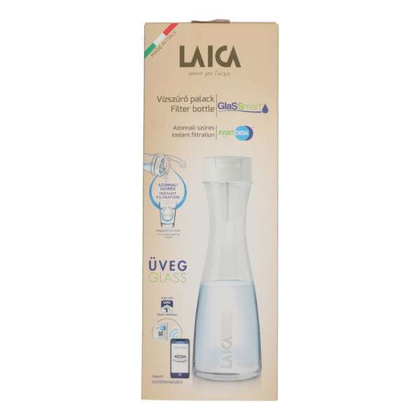Laica vízszűrő üvegpalack szűrőbetéttel - 1 db