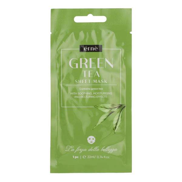 Erne szövetmaszk zöld teával - 22 ml