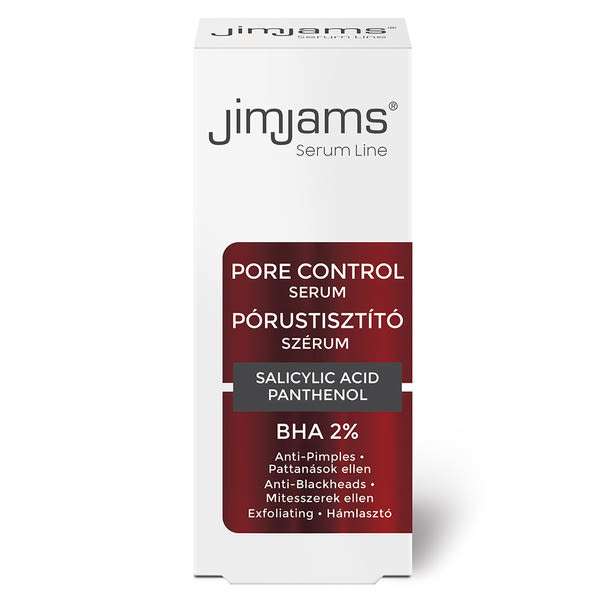 JimJams Serum Line pórustisztító szérum 2% szalicilsavval - 30 ml