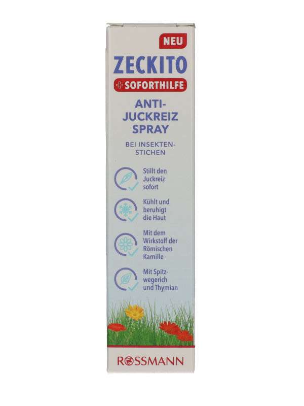 Zeckito Soforthilfe viszketés elleni spray - 10 ml