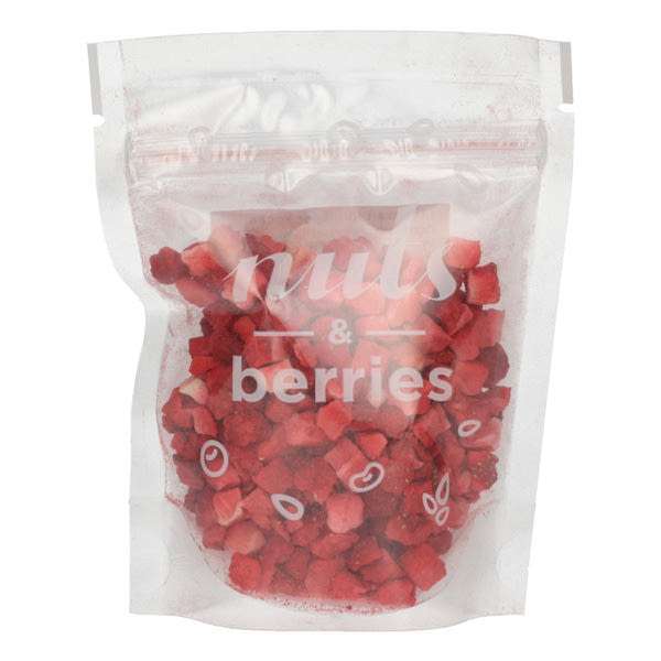 Nuts & Berries liofilizált földieper kocka - 20 g