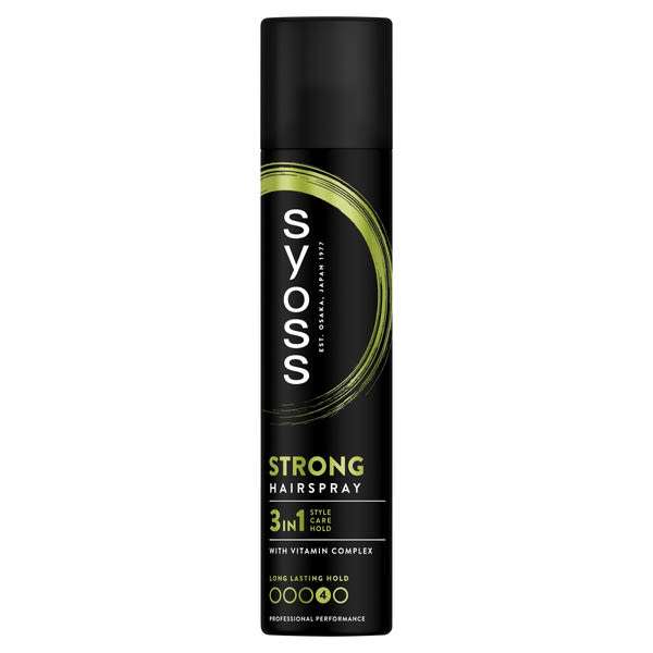 Syoss Strong 3in1 hajlakk - 300 ml