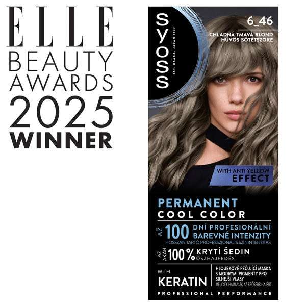 Syoss Color tartós hajfesték /6-46 hűvös sötétszőke - 1 db
