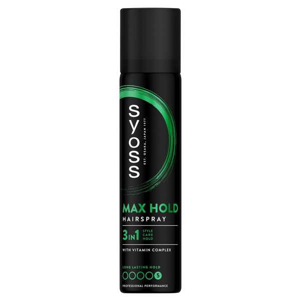 Syoss Max Hold 3in1 hajlakk - 75 ml