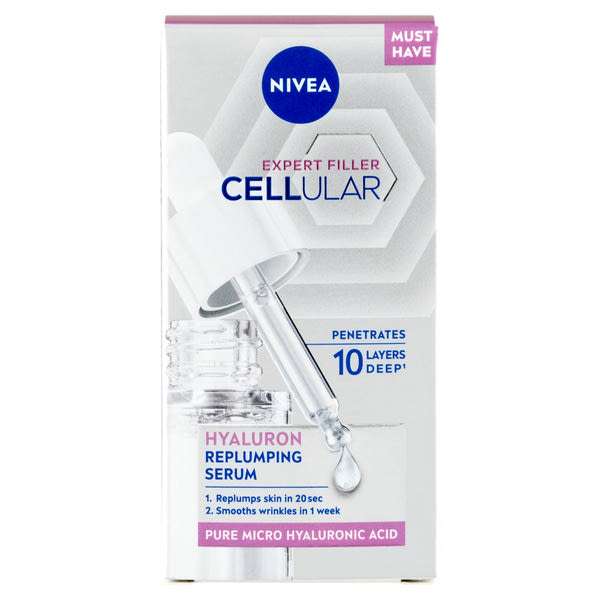Nivea Cellular Expert Filler Hialuron feltöltő szérum - 15 ml