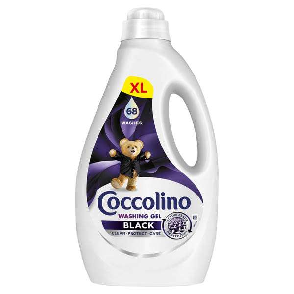Coccolino Black mosógél fekete és sötét ruhákhoz 68 mosás - 2720 ml
