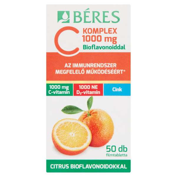 Béres C KOMPLEX 1000 mg RETARD filmtabletta - 50 db