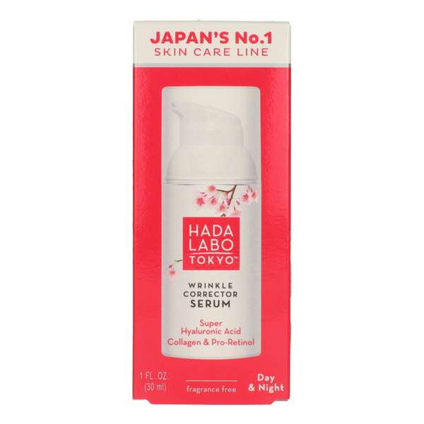 Hada Labo hidratáló szérum ráncok ellen - 30 ml