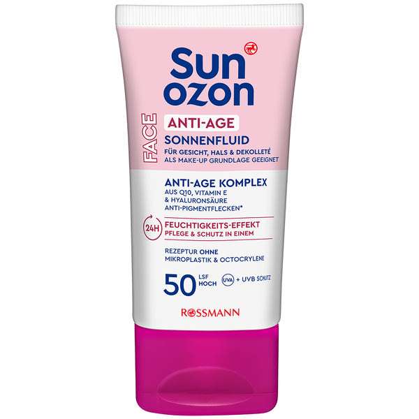Sun Ozon Anti-Age fényvédő arckrém LSF 50 - 50 ml