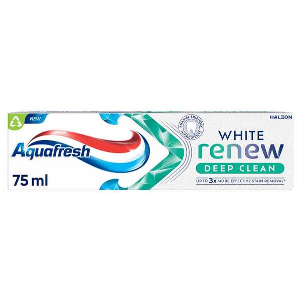 Aquafresh White Renew Deep Clean fluoridos fogkrém - 75 ml