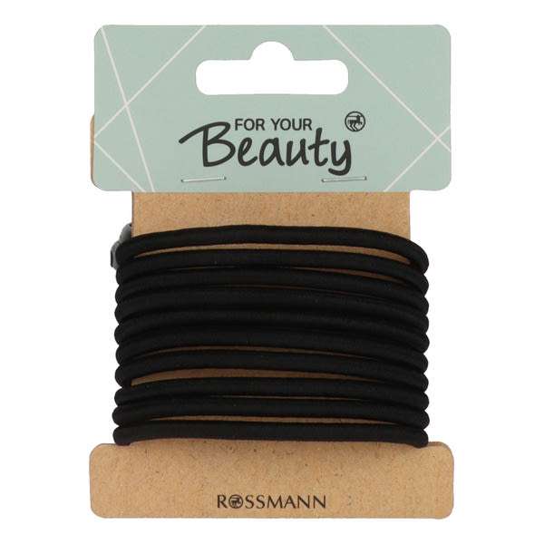 Parsa Beauty hajgumi rózsaszin, fekete, leo mintas - 1 db
