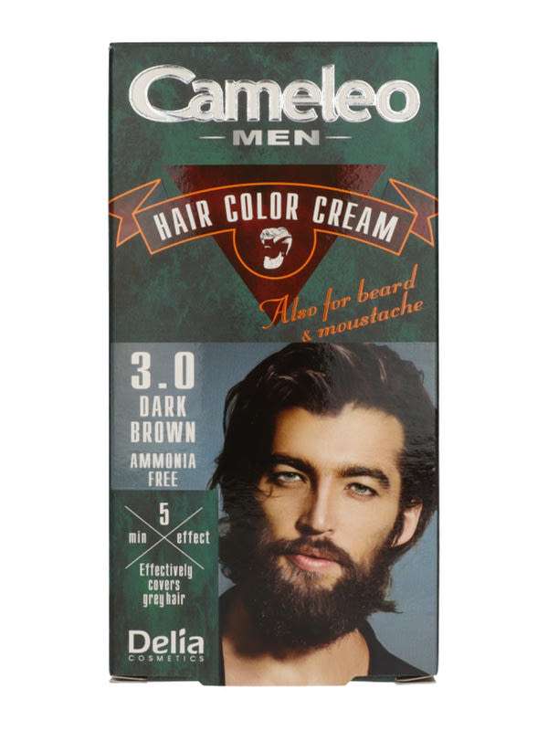 Cameleo férfi hajszínező krém /3.0 sötét barna - 1 db