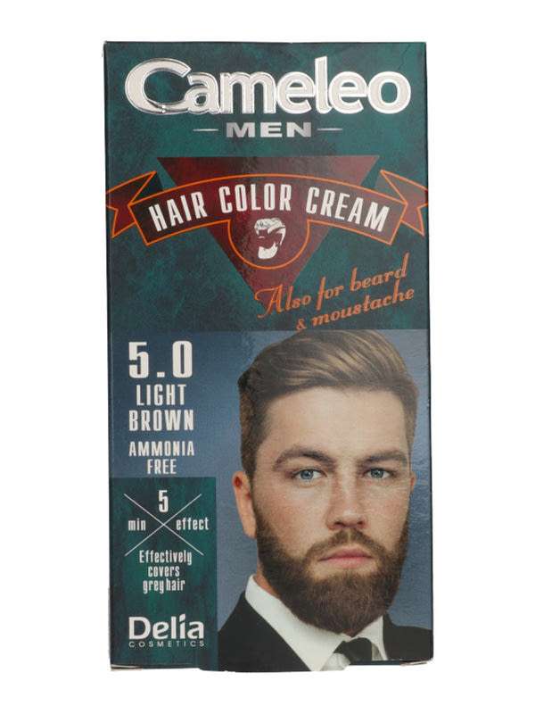 Cameleo férfi hajszínező krém /5.0 világos barna - 1 db