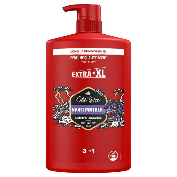 Old Spice Night Panther tusfürdő - 1000 ml