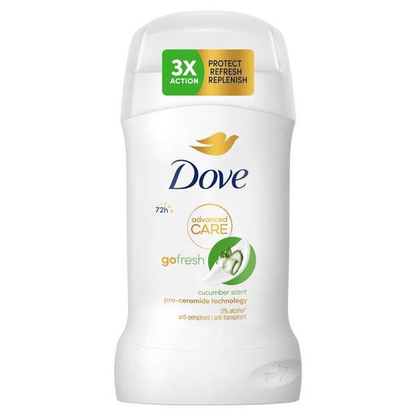 Dove Advanced Care Go Fresh Cucumber Scent izzadásgátló stift - 50 ml
