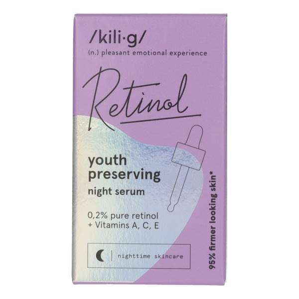 Kili-G éjszakai szérum retinollal - 30 ml