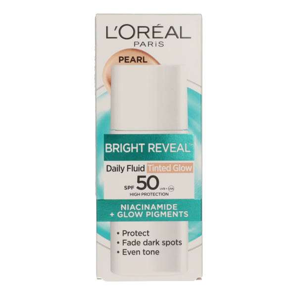 L'Oréal Paris Bright Reveal színezett fluid SPF50 - 50 ml