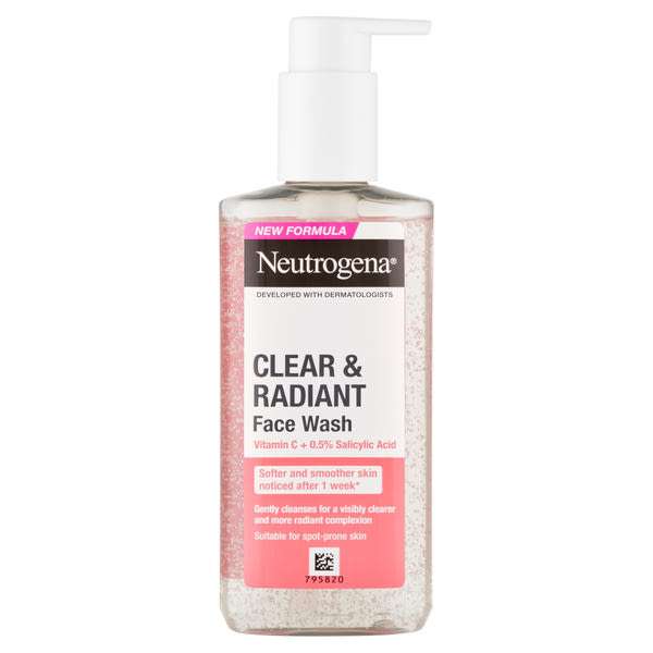 Neutrogena Clean&Radiant arctisztító gél - 200 ml