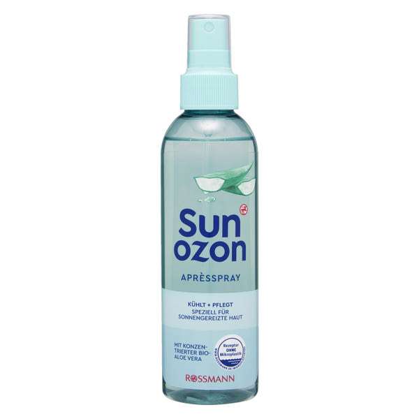SunOzon napozás utáni spray aloe verával - 200 ml