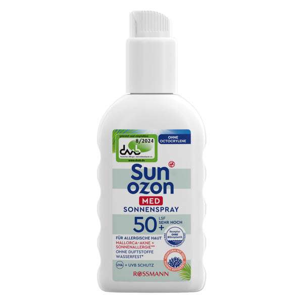 SunOzon Med napozó spray LSF50+ - 200 ml