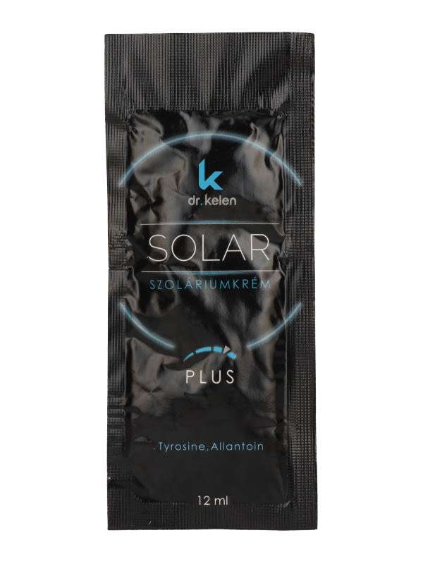 Dr. KelenSolar Plus Mini szoláriumkrém + fokozott bőrvédelem - 12 ml