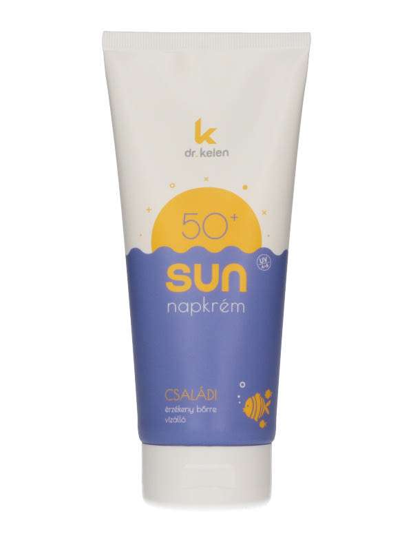 Dr.Kelen családi naptej SPF50 - 175 ml