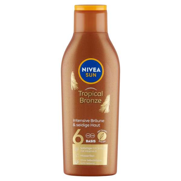 NIVEA SUN Intense Bronze karotinos naptej FF6 - 200 ml