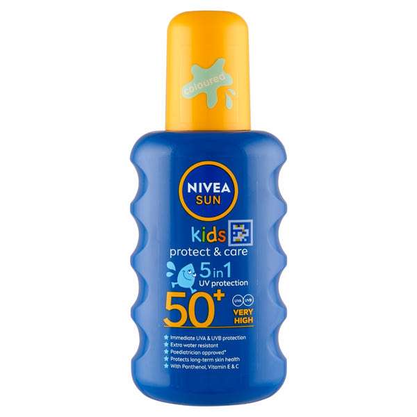 NIVEA SUN Kids gyermek napozó spray FF50+ - 200 ml