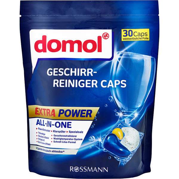 Domol Extra Power All in One mosogatógép kapszula - 30 db