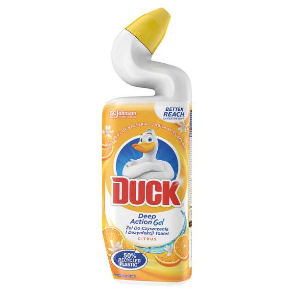 Duck Deep Action Gel WC-tisztító fertőtlenítő gél citrus illattal - 750 ml