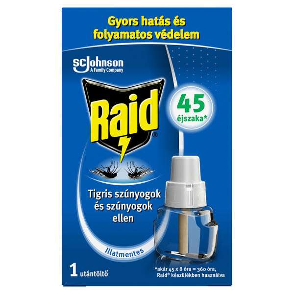 Raid szúnyogirtó utántöltő folyadék - 26 ml